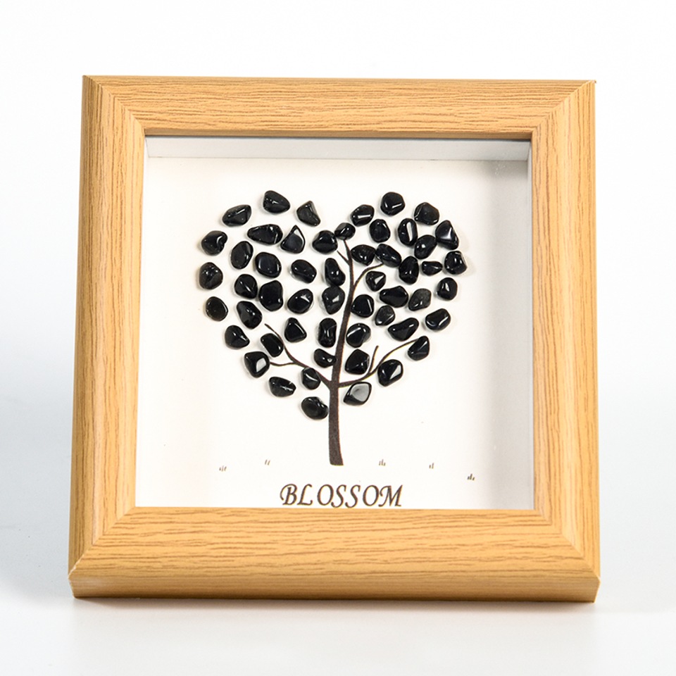 Love Tree Picture Frame Decoration With Crystal Stone